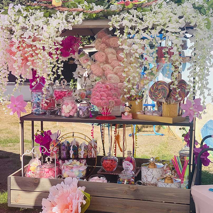 Candy bar mariage - Elle Décoration